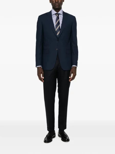 Pantaloni Barba de lână albastru