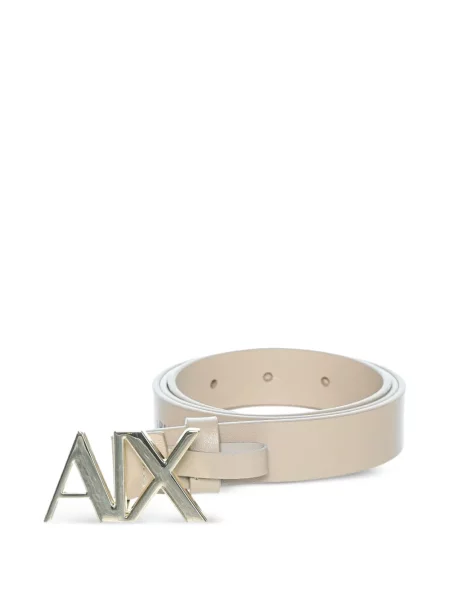 Bőr öv Armani Exchange autogrammal