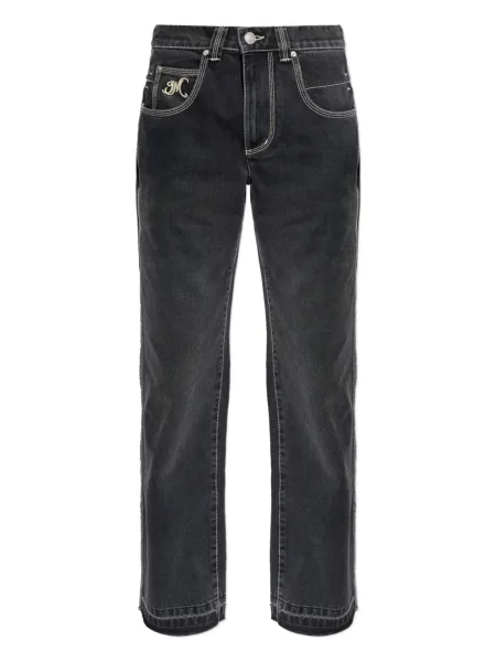 Blugi Isabel Marant cu broderie negru