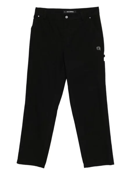 Pantaloni Karl Lagerfeld negru