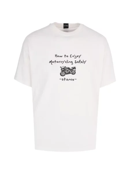 Tricou grafic Stance cu imagine alb