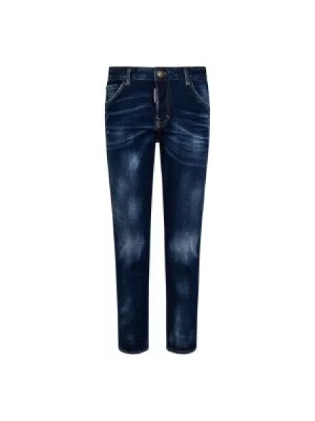 Proste jeansy Dsquared2 niebieskie