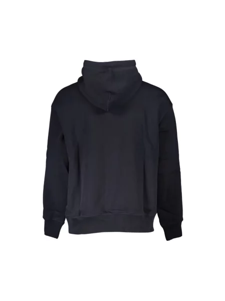 Bluza z kapturem Tommy Hilfiger z kapturem niebieska