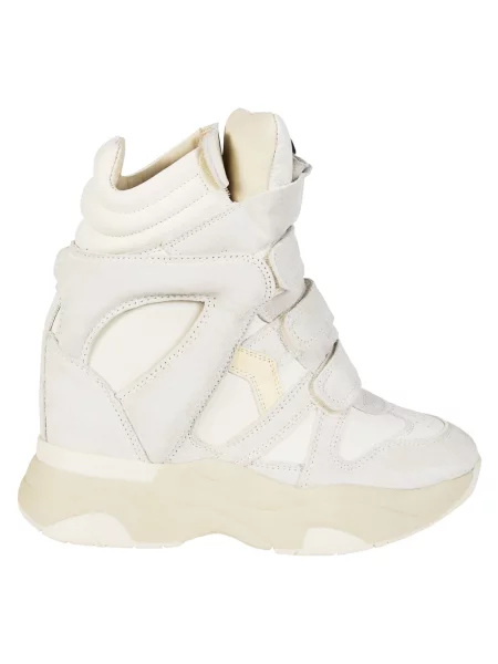 Sneakersy Isabel Marant skórzane białe