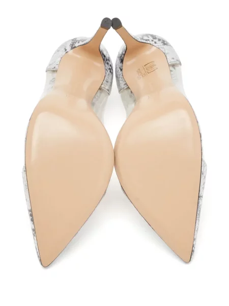 Pantofi cu toc Gianvito Rossi gri
