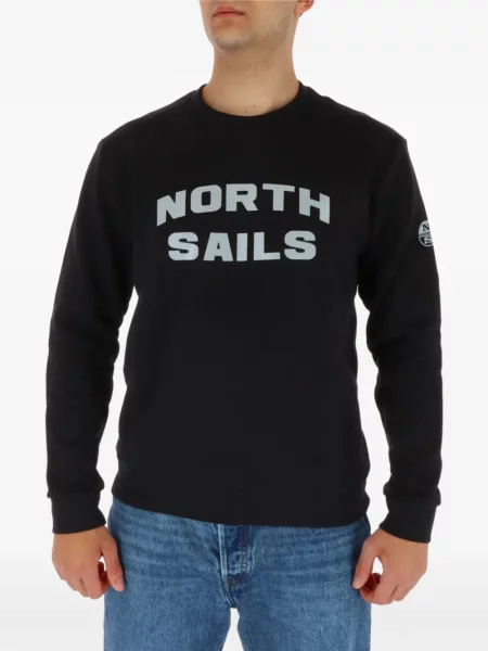 Vesta North Sails s printom s okruglim izrezom crna