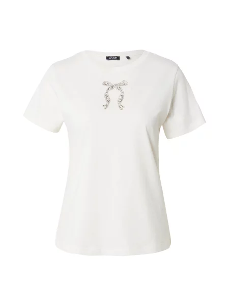 JOOP! Tricou Tamme argintiu alb