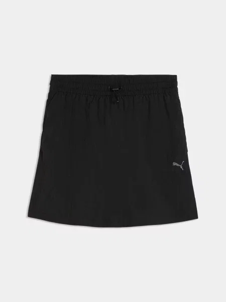 Спідниця міні PUMA Her Woven Skirt комбінований верх чорний