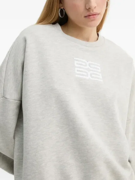 Hanorac Gestuz cu broderie gri