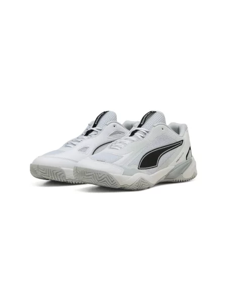 Házenkářská obuv PUMA Solarstrike 4 puma white/puma black/silver bílé