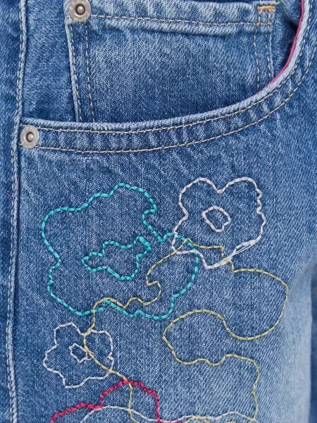 Pepe Jeans Szorty z aplikacją medium waist