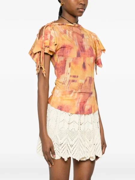 Top Isabel Marant portocaliu