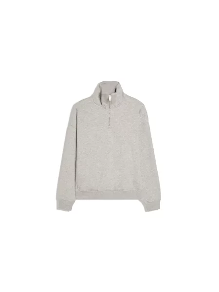 Palton Bershka gri