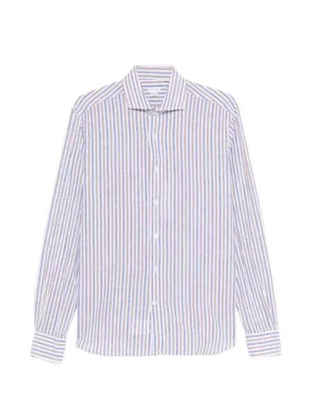 Pruhovaná košile Orian bílá