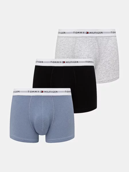 Tommy Hilfiger Underwear Boxerky svetlomodrá / svetlosivá / čierna modrá