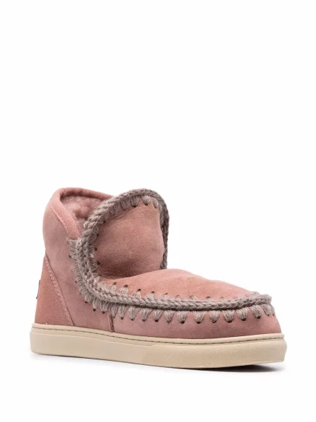 Cizme scurte Mou slip-on roz