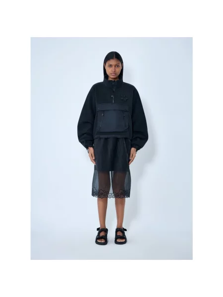 Anorak Cecilie Bahnsen polarowa czarna