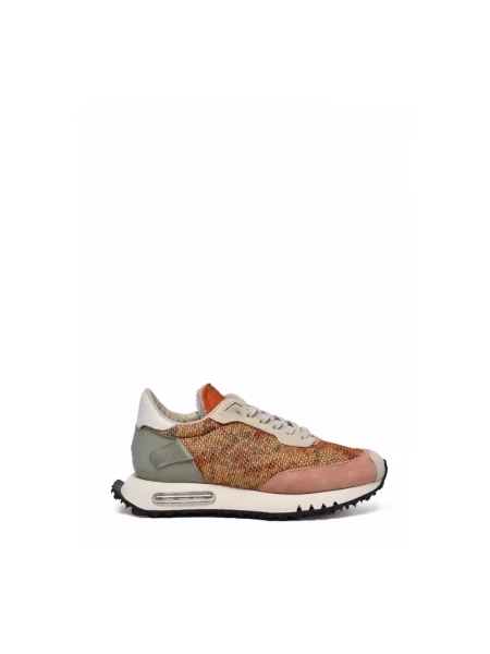 Sneakersy Be Positive skórzane pomarańczowe