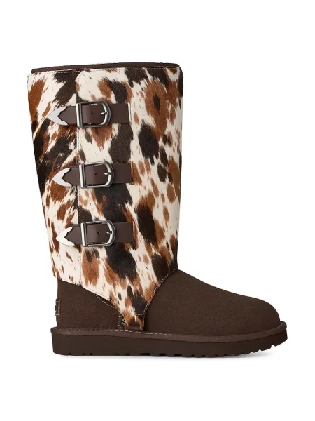UGG Classic Tall Western cizme de zăpadă pentru femei din piele întoarsă