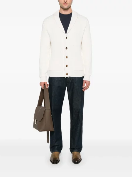 Tricou Tom Ford cu decolteu rotund albastru