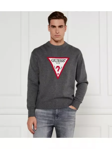 Guess Jeans Pulover gri