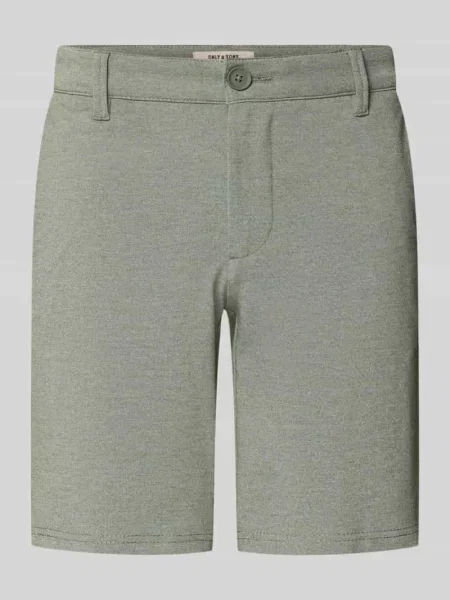 Szorty chinos z mieszanki krój regular fit Model MARK' Only & Sons