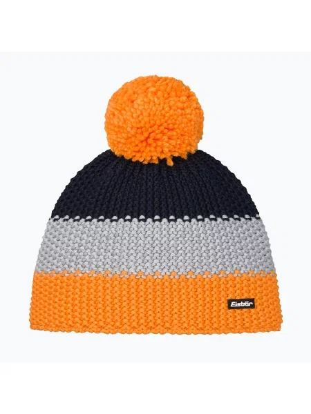 Gyerek téli sapka Eisbar Star Pompon orange. Méret: OS narancsszínű