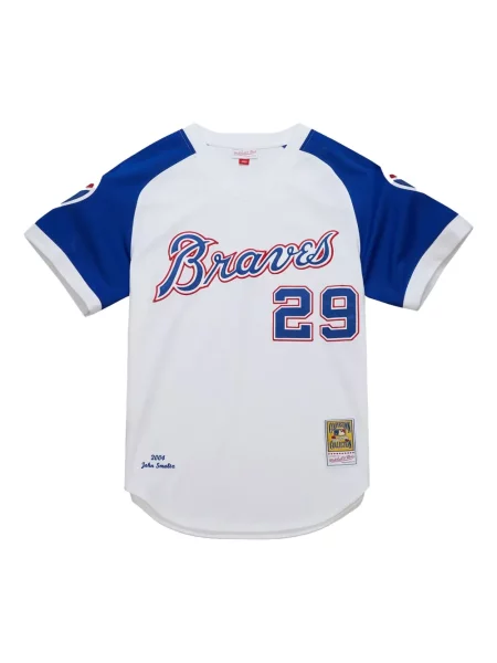 Tricou Mitchell & Ness alb