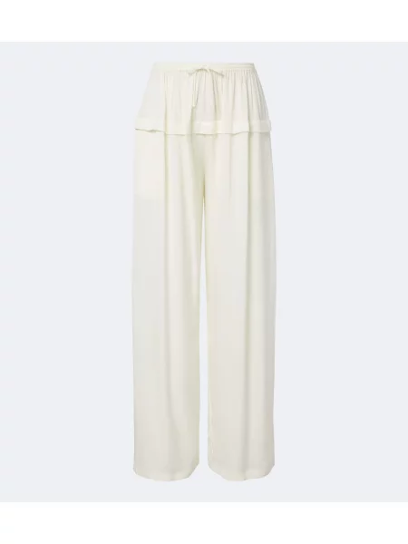 Pantaloni Alaïa alb