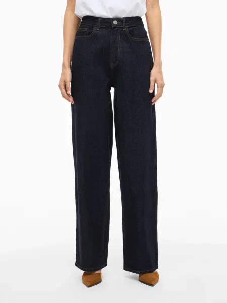 VILA Jeans VIFREYA noapte albastru