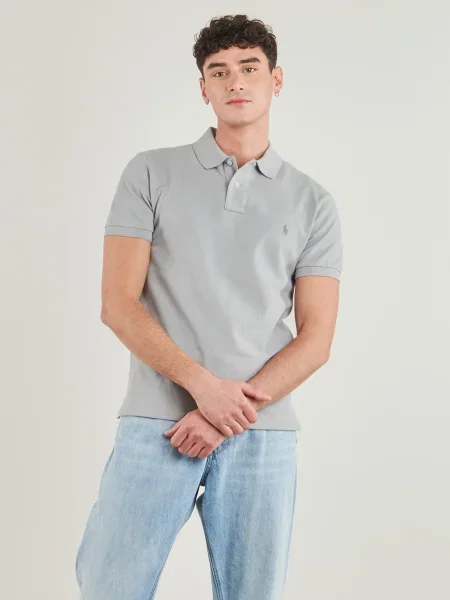 Polo Polo Ralph Lauren plasă gri