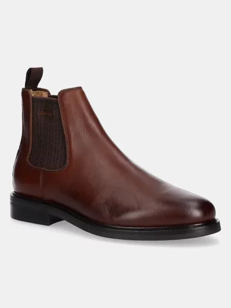 Chelsea gležnjarji Gant rjava