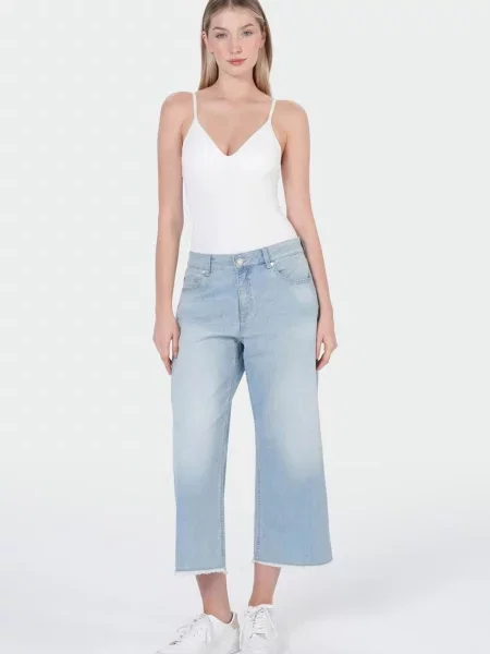 M.O.D MIRACLE OF DENIM Jeans deschis albastru
