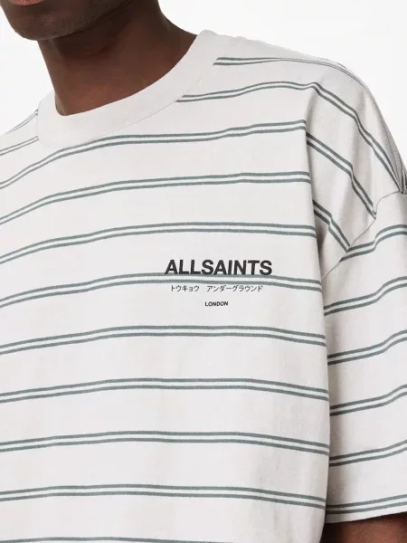 Футболка Allsaints в полоску
