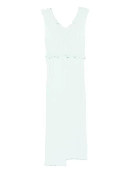 Rochie midi Jil Sander până la genunchi de costum albastru