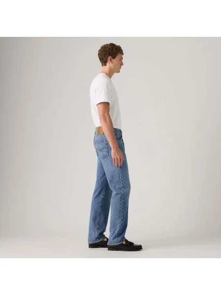 Džínsy s rovným strihom Levi's modrá