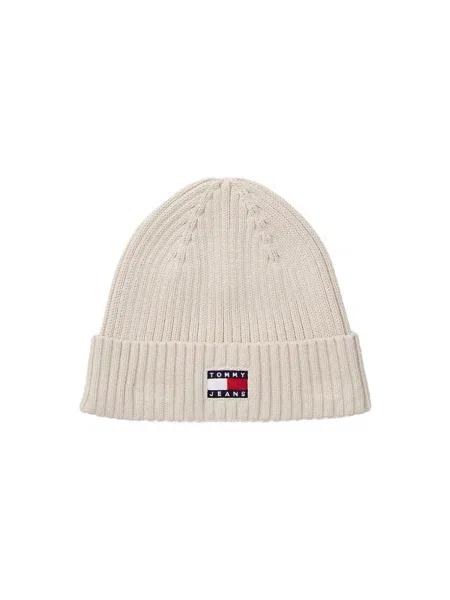 Čiapka Tommy Jeans béžová