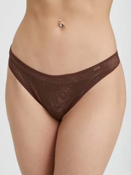 Прашки Calvin Klein Underwear кафяво