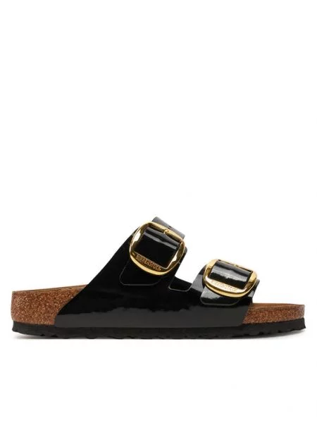 BIRKENSTOCK Šlepetės Arizona auksas juoda