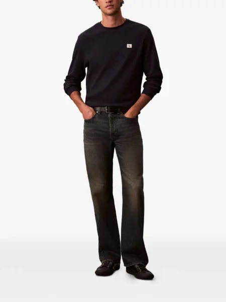 Hanorac Calvin Klein cu autograf negru