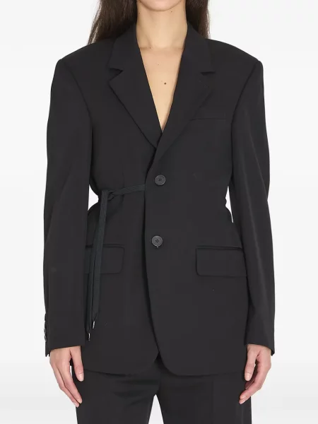 Sacou Balenciaga cu legături negru