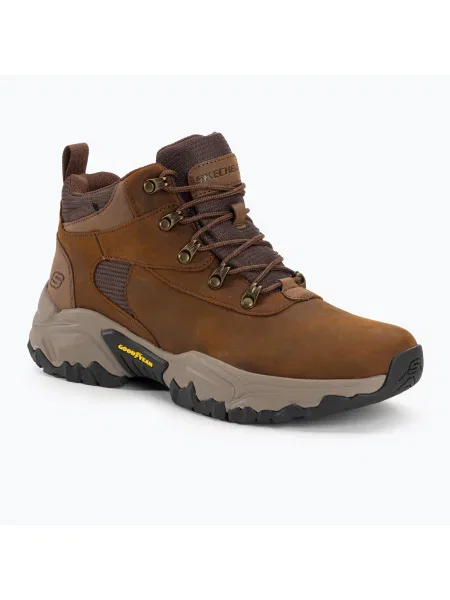 SKECHERS Terraform Renfrom мъжки ботуши за трекинг тъмнокафяви кафяво