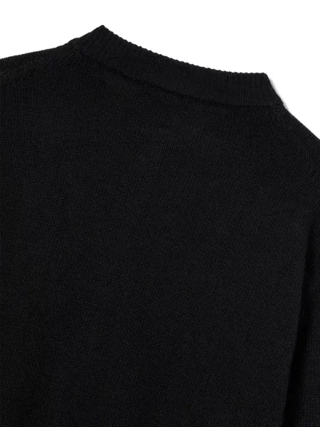 Cardigan Studio Tomboy cu broderie negru