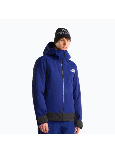 Geacă de schi pentru bărbați The North Face Mount Bre bold blue/tnf black negru
