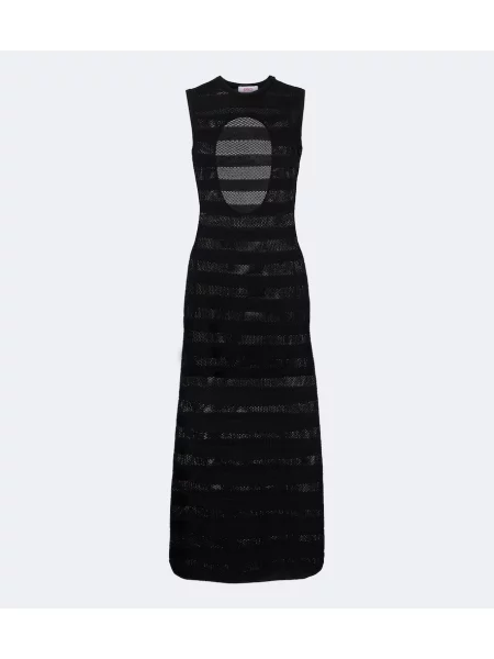 Rochie midi Eres cu dungi negru
