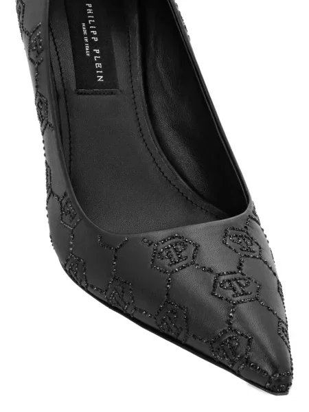Pantofi cu toc Philipp Plein negru