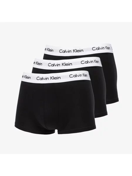 Calvin Klein Underwear Комплект 3 чифта боксерки черен