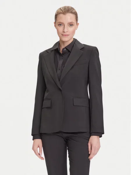 Weekend Max Mara Suknjič Lamine črna