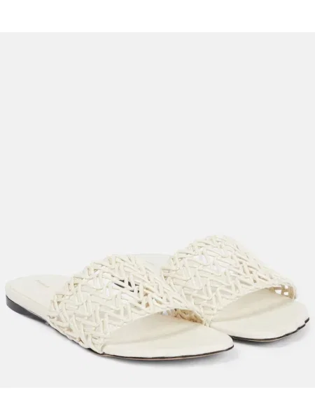 Sandale Proenza Schouler din piele bej