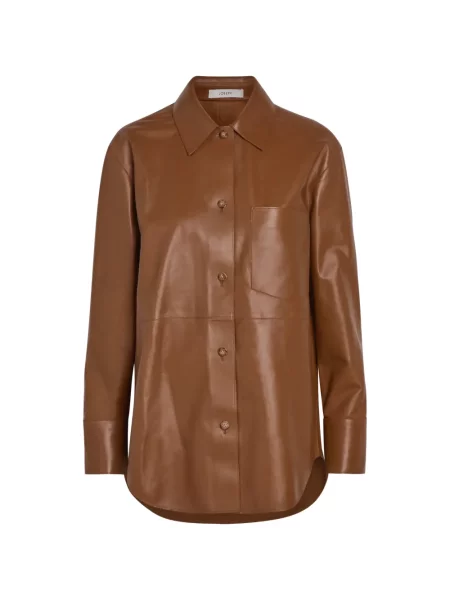 Cămașă Joseph din piele maro